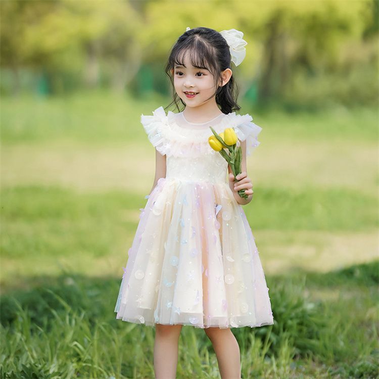 子供 ドレス ピアノ 発表会 キッズ ドレス フォーマル ワンピース 女の子 白子ども 誕生日 パーティー 服 子供ドレス キッズドレス フォーマル発表会 子供服 フォーマルド 入学式 結婚式 卒業式 誕生日パーティー服チュールレースドレス 入園式ake02