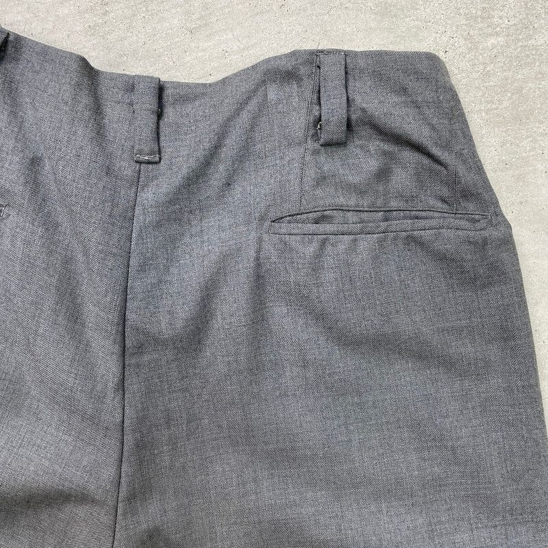 60年代 2タック ウールスラックスパンツ DEPONIRT ホック メンズW30 