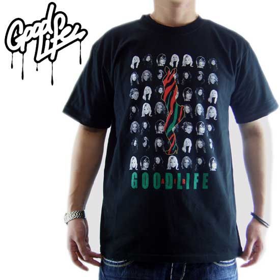 グッドライフ S/S Tシャツ プレイ ガール TEE ブラック Good Life S/S TEE PLAY GIRL TEE Black