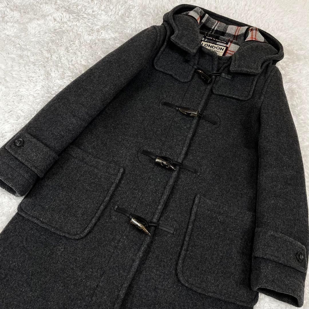 ダッフルコート チャコール