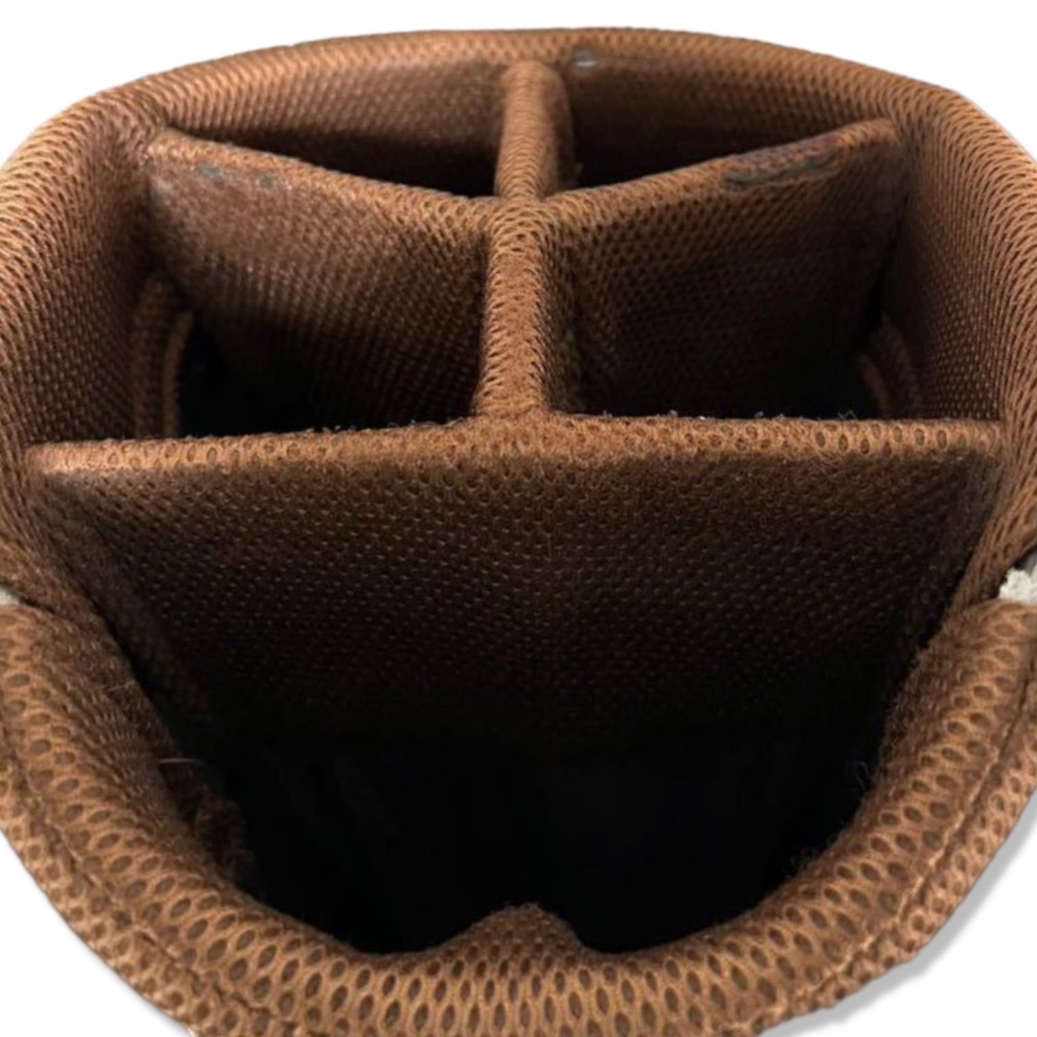 美品 RUSSELUNO スタンド式 キャディバッグ 9型 47インチ カモフラ MA