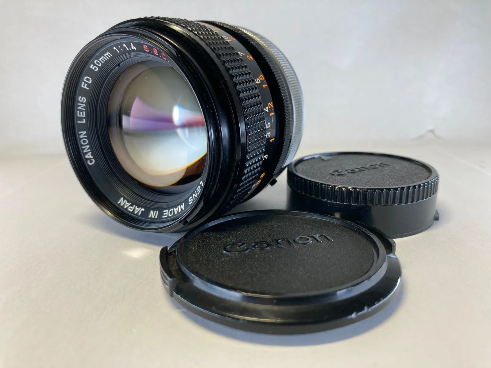 Canon／キヤノン FD 50mm F1.4 S.S.C 単焦点レンズ MF オールドレンズ