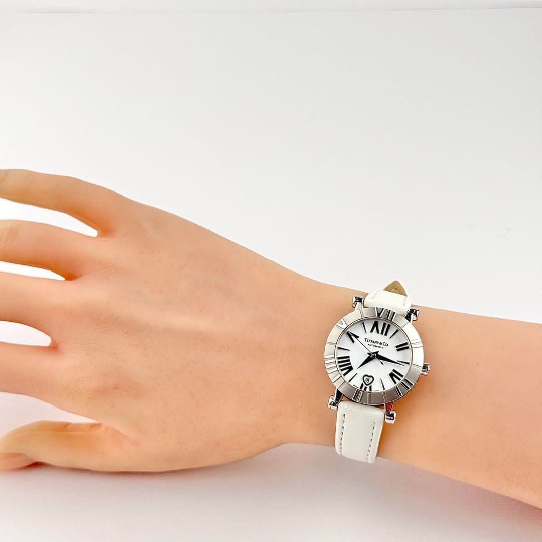 ティファニー アトラス ハート オートマ 自動巻き式 ベルト レディース 腕時計 257