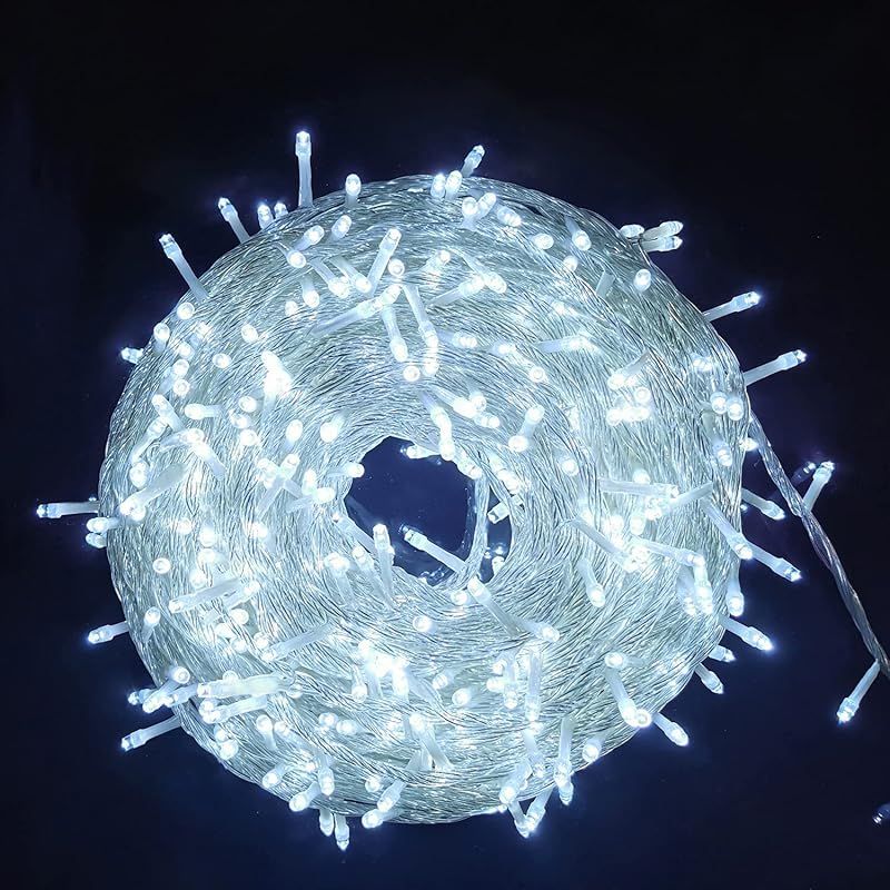 [Vividsunny] LEDイルミネーションライト 30m 500球 8パターン クリスマス飾り 部屋 LED電飾 パーティー・イベント装飾 ハロウィン飾りライト 記憶機能付き 屋外 防水 複数接続可能 クリスマス イル