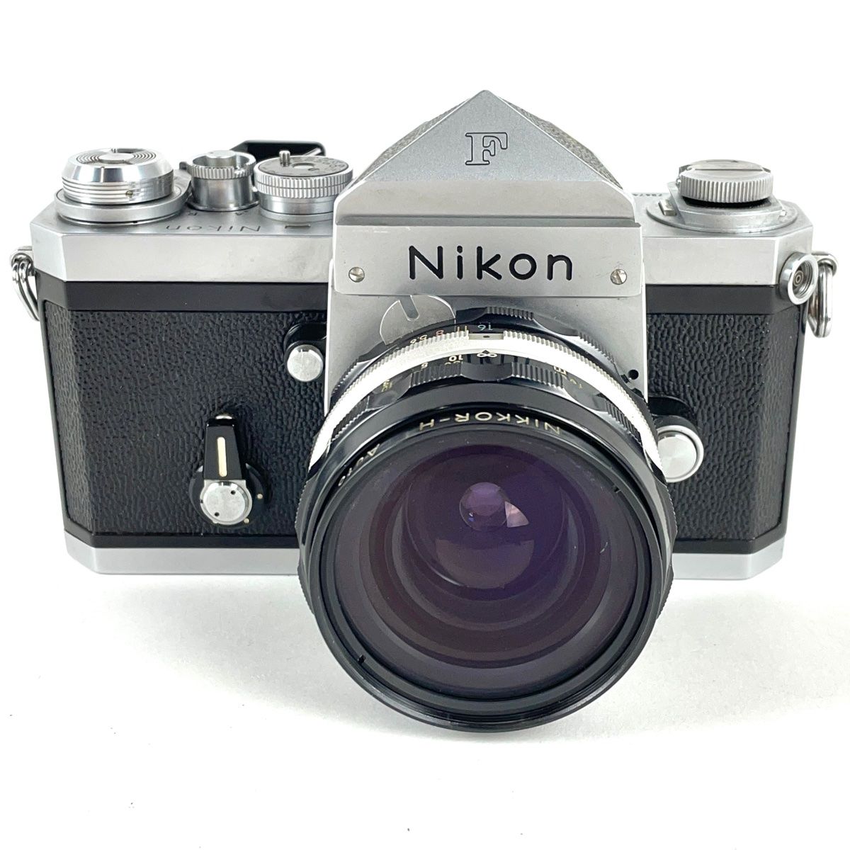 ニコン Nikon F アイレベル シルバー + NIKKOR-H 28mm F3.5 非Ai