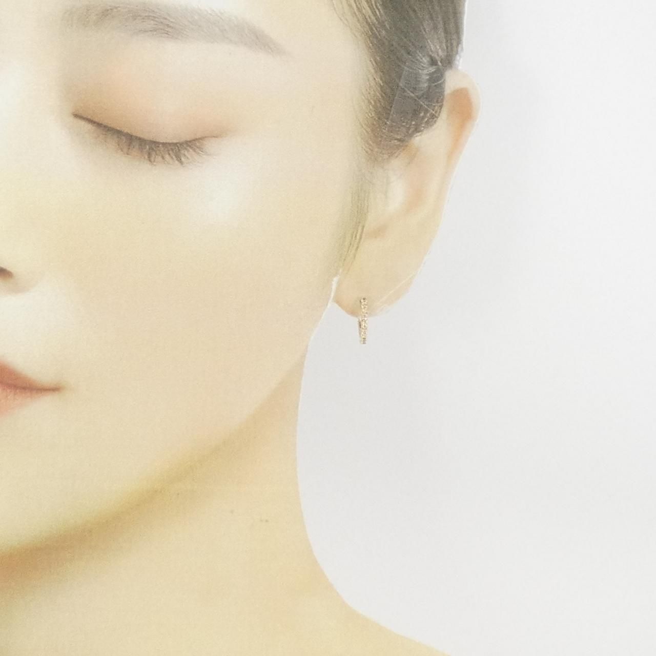 K10YG ペリドット ピアス 0.20CT - メルカリ 