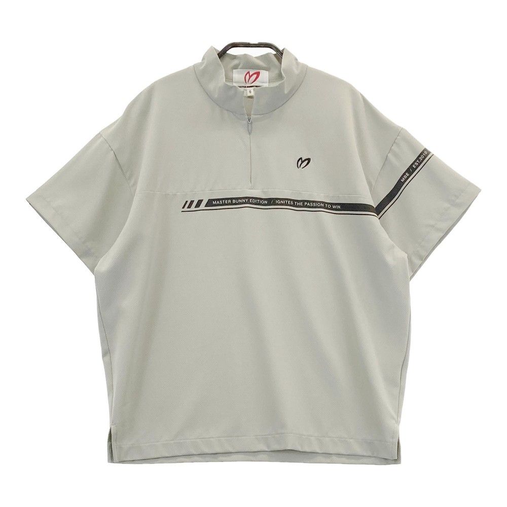 MASTER BUNNY EDITION ポロシャツ サイズ0 マスターバニー レディース ポロシャツ グレー サイズ0【新品】