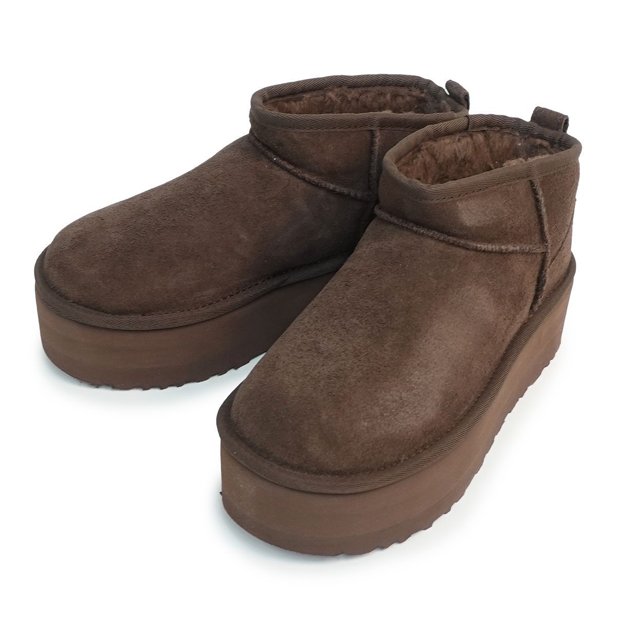 UGG ブラウン ムートンブーツ UGG クラシックミニ ムートンブーツ 24cm