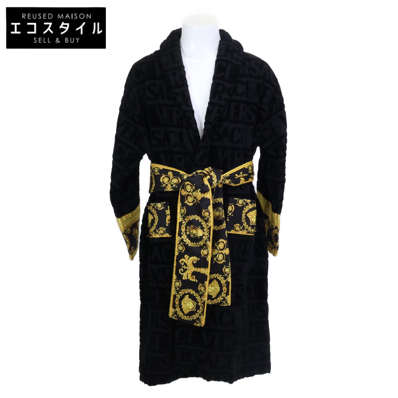 Versace ヴェルサーチ | 正規 ZACJ00008 バロックプリント バスローブ| M