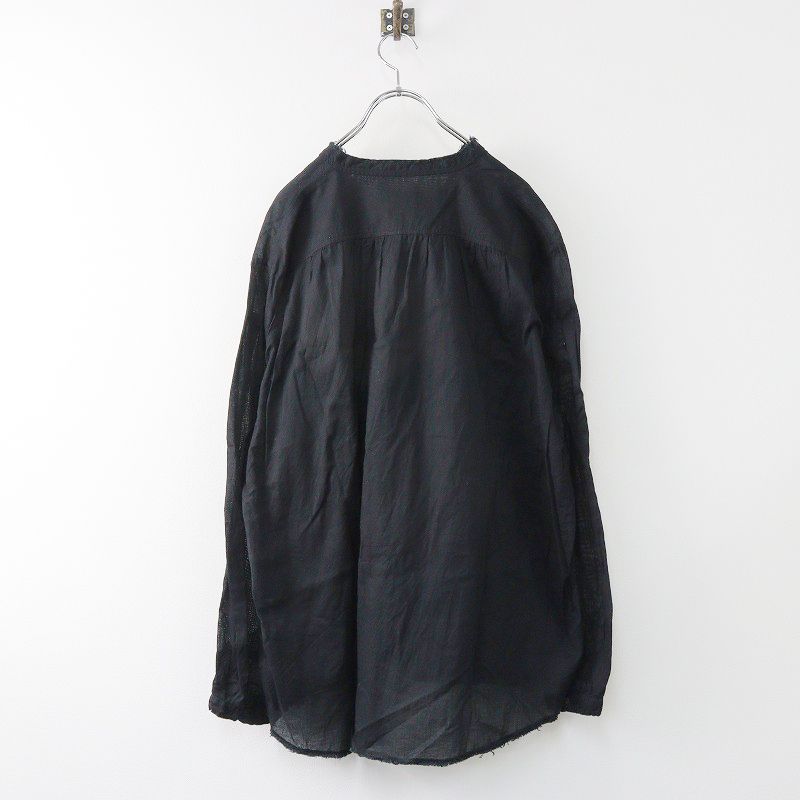 キャピタル KAPITAL 一重ガーゼSHOKAシャツ 2(M)/ブラック コットン