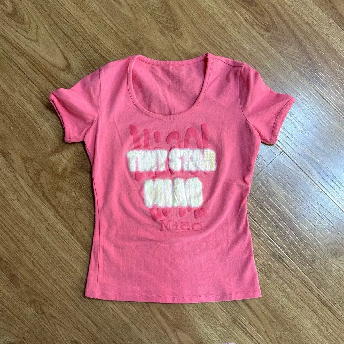 ヴィンテージ レース ピンク Y2K 半袖 Tシャツ ロブ LIZ LISA