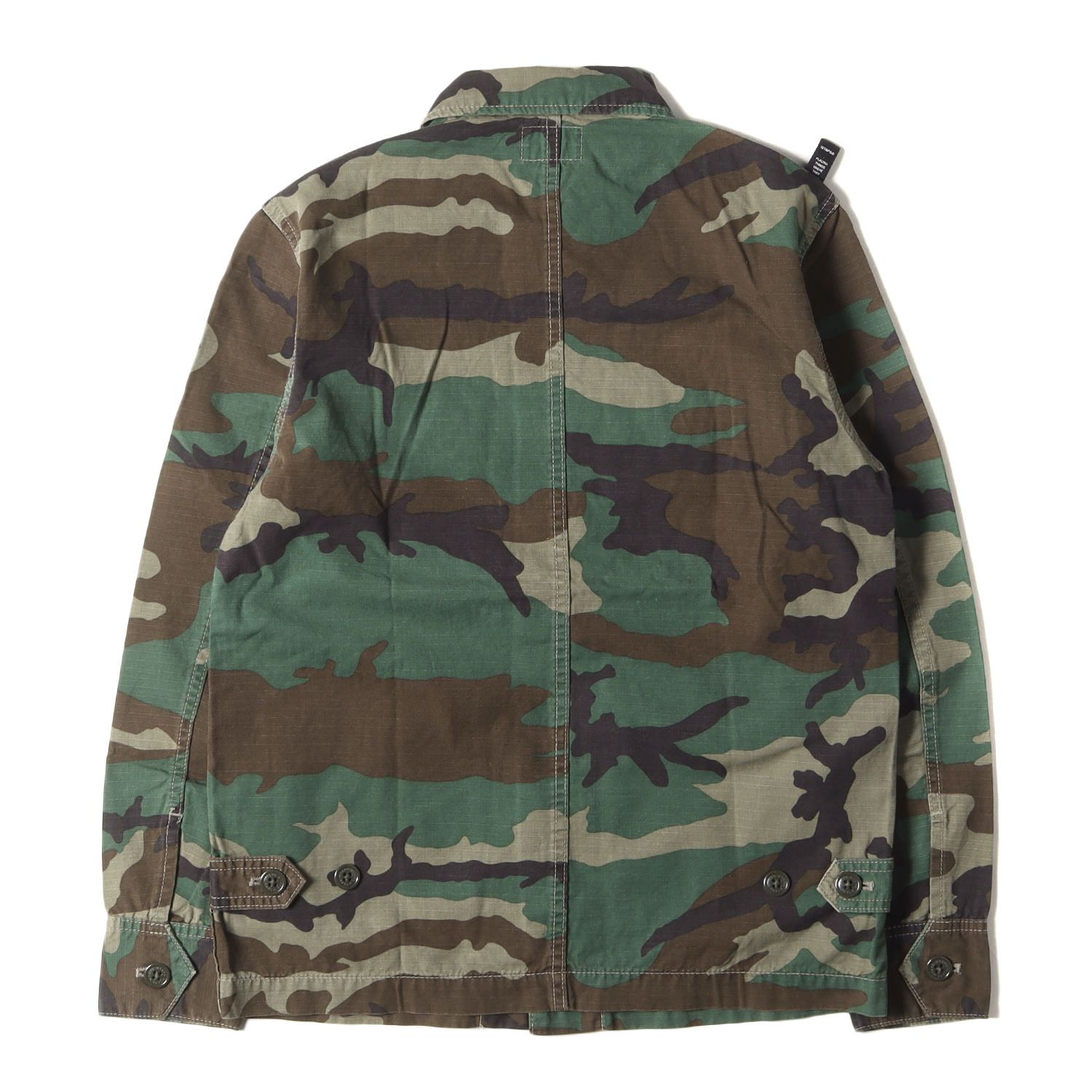 WTAPS ダブルタップス ジャケット サイズ:S 13AW ウッドランドカモ ジャングル シャツジャケット JUNGLE L/S 迷彩 アウター  上着 ミリタリー ストリート ファッション【メンズ】 - メルカリ