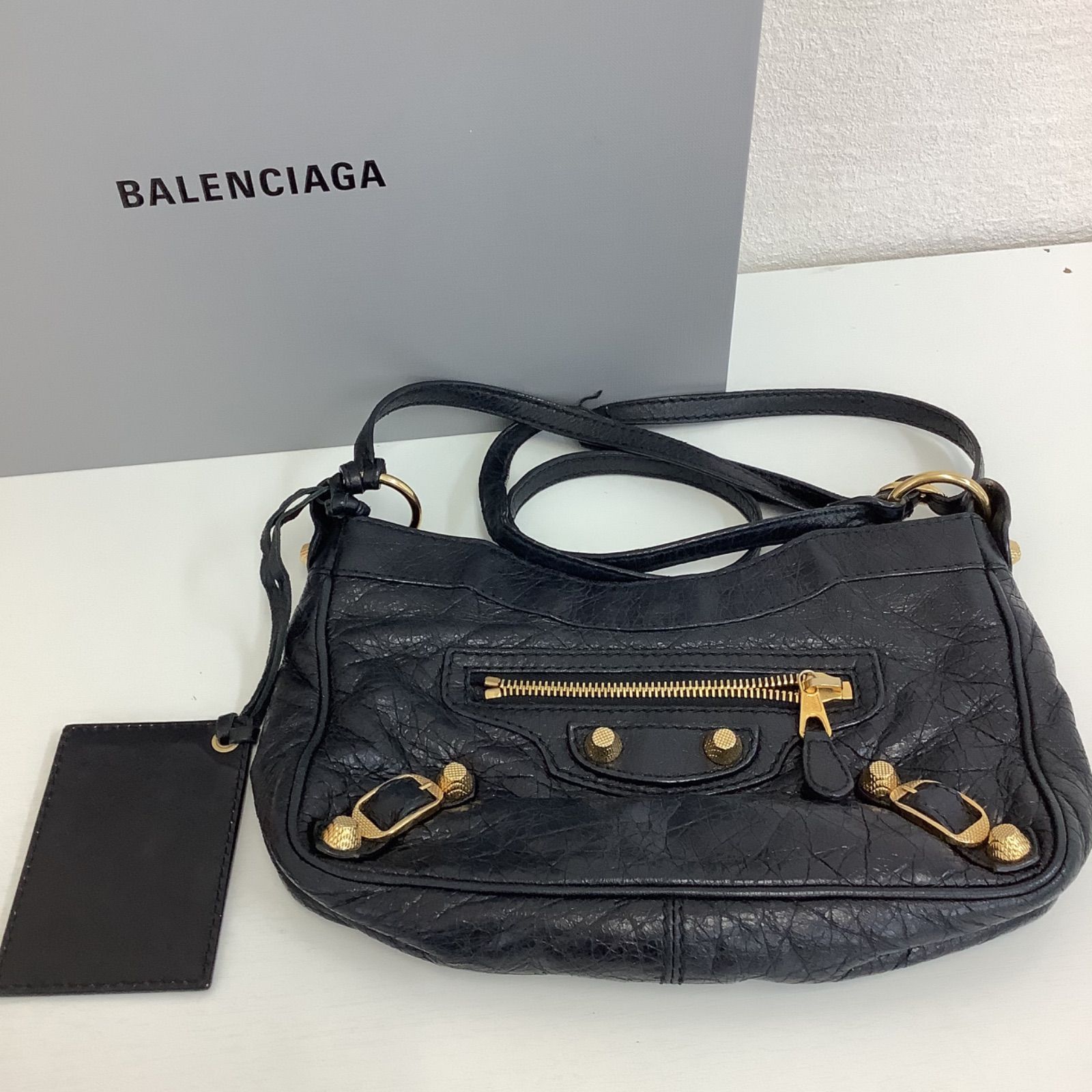 BALENCIAGA バレンシアガ ジャイアントヒップ ショルダーバッグ - メルカリ