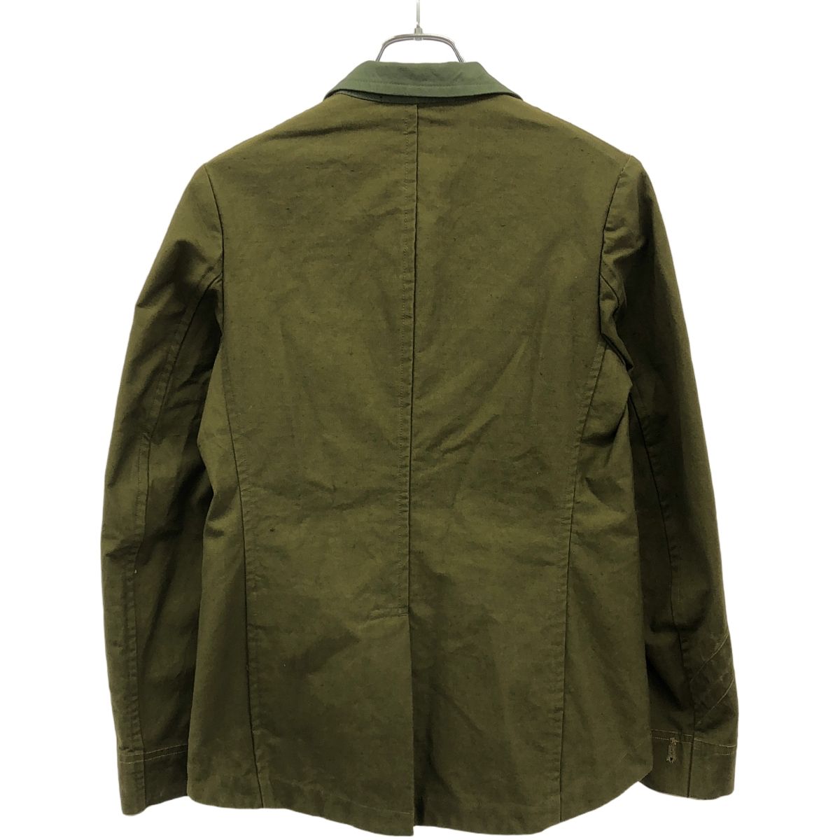 Y's - Y's ワイズ Y's RESTRUCTURE AW2004 2Bジャケット YC-J16-029 カーキ 2 Y's ワイズ Y's RESTRUCTURE AW2004 2Bジャケット YC-J16-029 カーキ 2