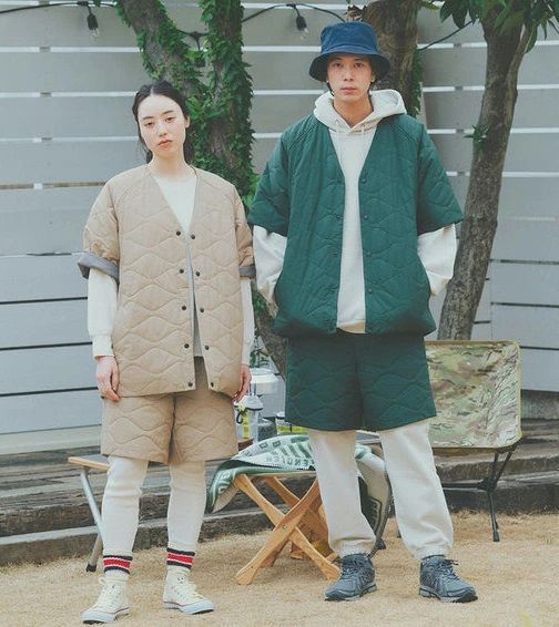 DAN-TEN QUILTED REVERSIBLE DAN-TEN SUIT 78534ハーフスリーブセットアップ