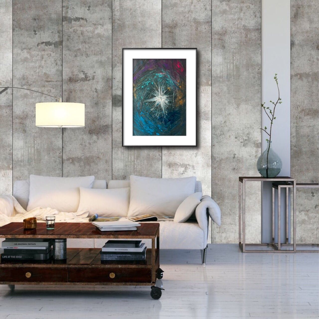 抽象画、現代アート、原画、B3サイズ(364-515mm) 抽象画、現代アート、原画、B3サイズ(364-515mm)