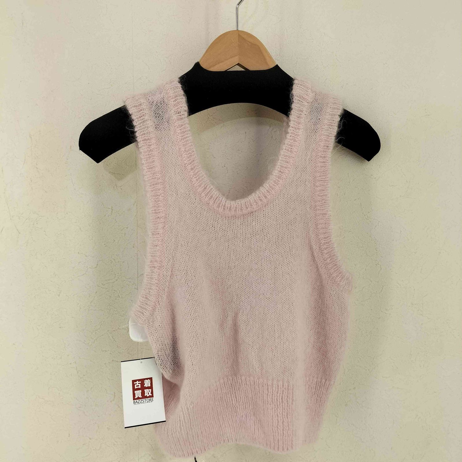オーラリーBRUSHED SUPER KID MOHAIR KNIT TANK AURALEE】KID MOHAIR