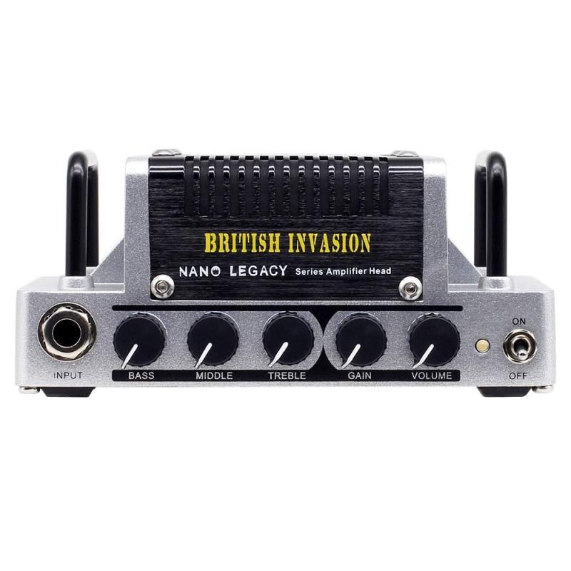 HOTONE BRITISH INVASION ブリティッシュクランチ系 ギターアンプヘッド |トーンシェーピング用3バンドEQ EFXループ ヘッドフォンアウト AUX イン搭載 |4～16Ω対応