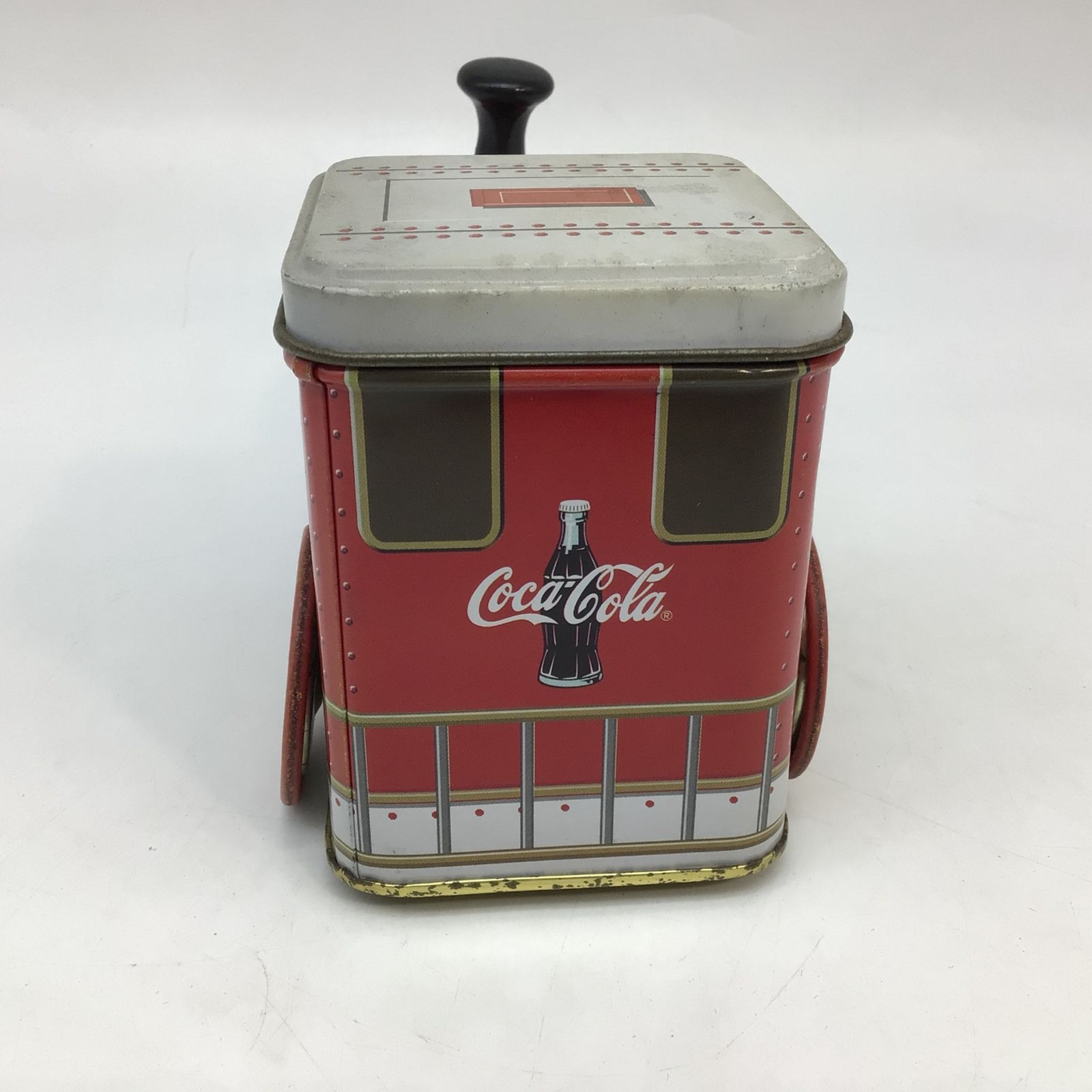 8117 アメリカン雑貨 Coca-Cola コカコーラ ブリキ缶 機関車