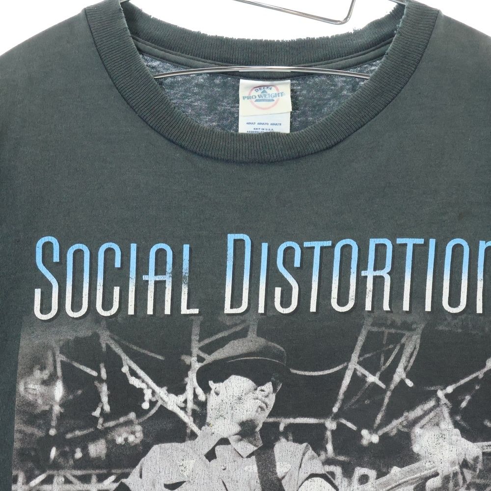 グッドフェード! 90s Social Distortion Tシャツ 90's giant ''Social Distortion'' 両面袖プリント ロング