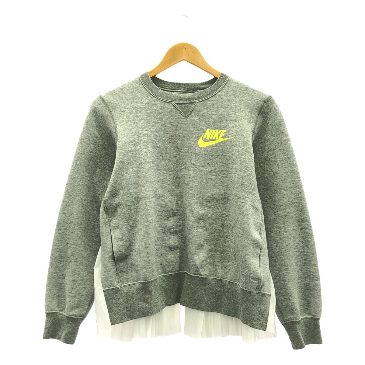 sacai バックプリーツスウェット NIKE / ナイキ | × sacai バックプリーツ スウェット | XS