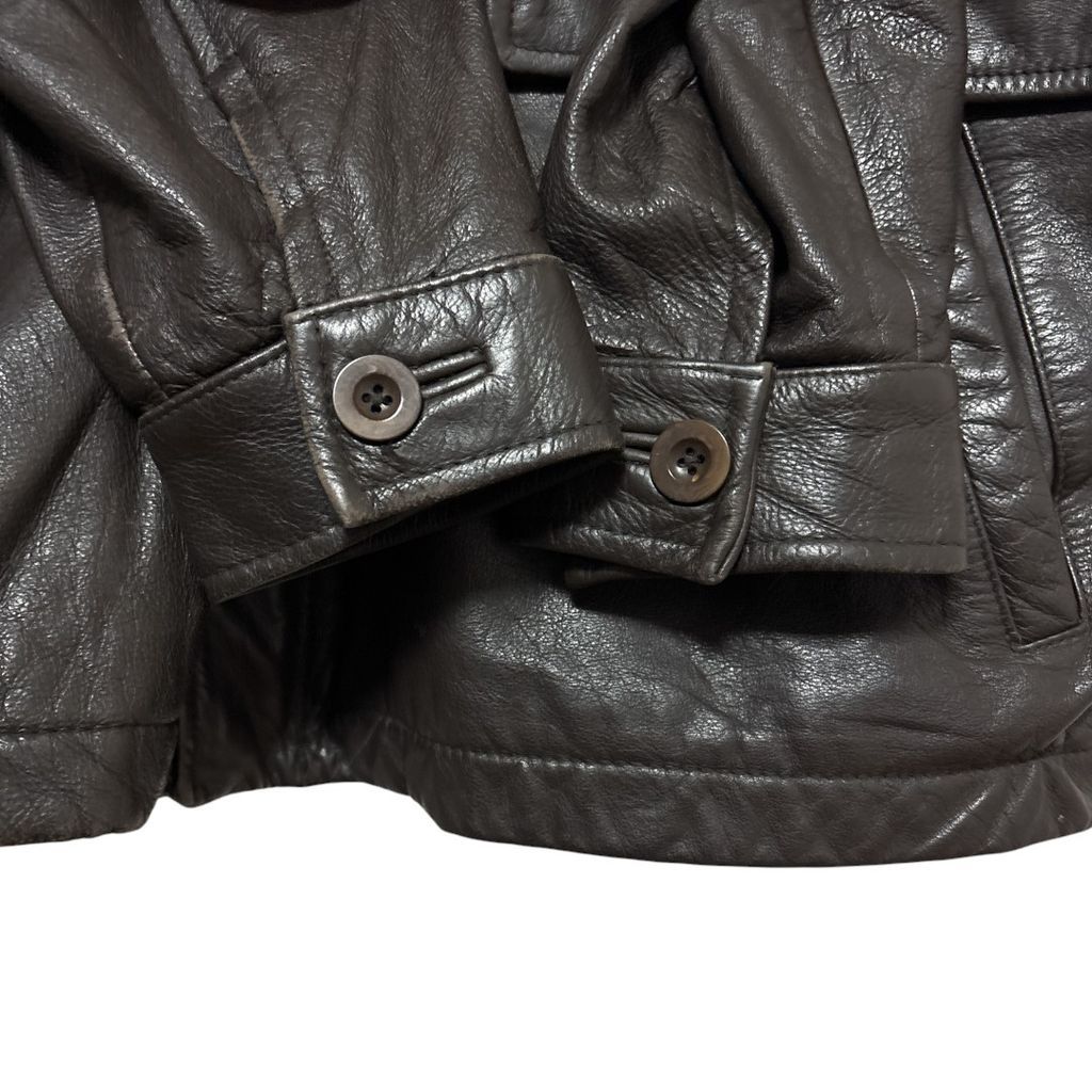 ROUNDTREE&YORK】 フリースライナー 本柄レザーコートS-2990 - メルカリ 