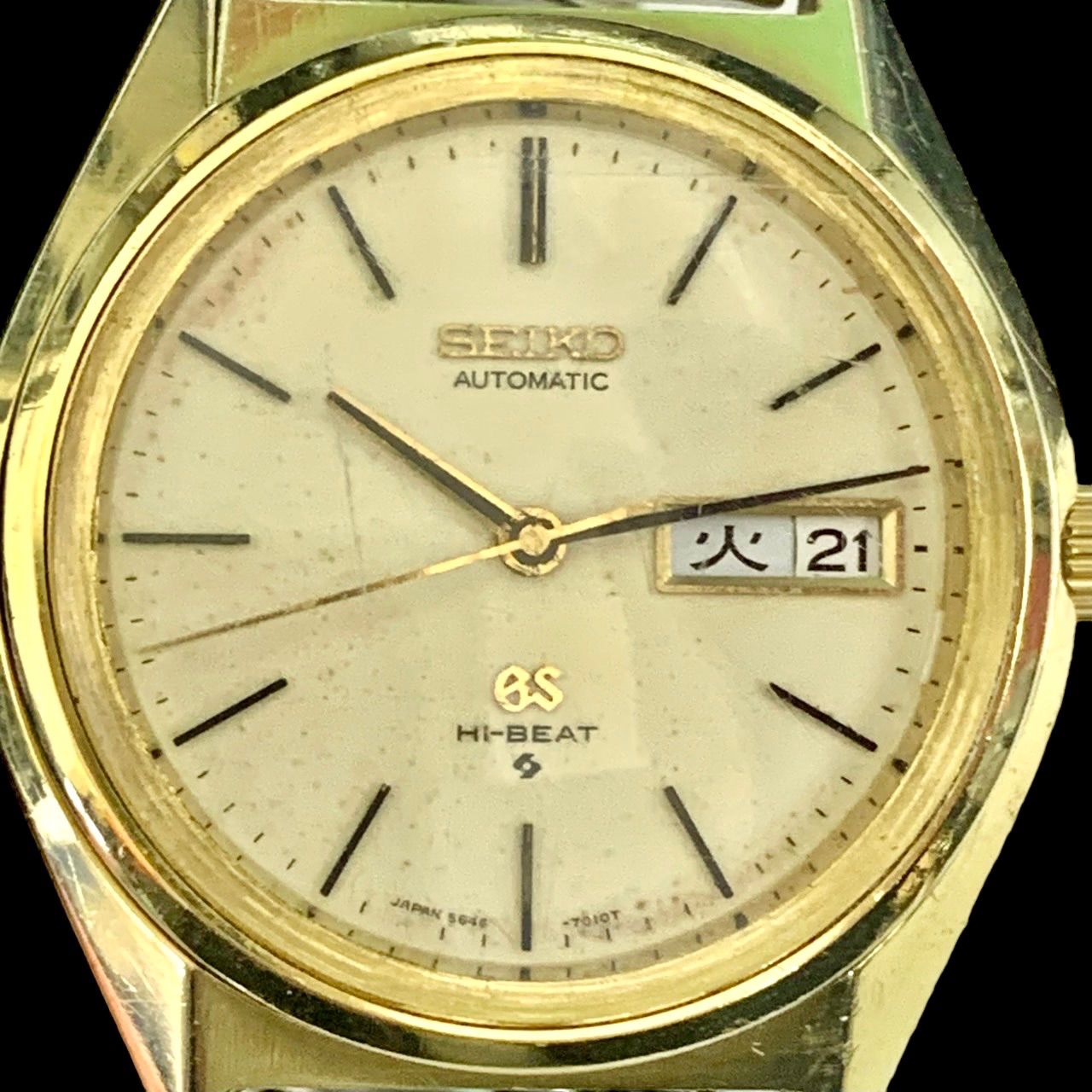 レア超希少品⭐️GRAND SEIKO】 グランドセイコー 56GS AUTOMATIC CAP 
