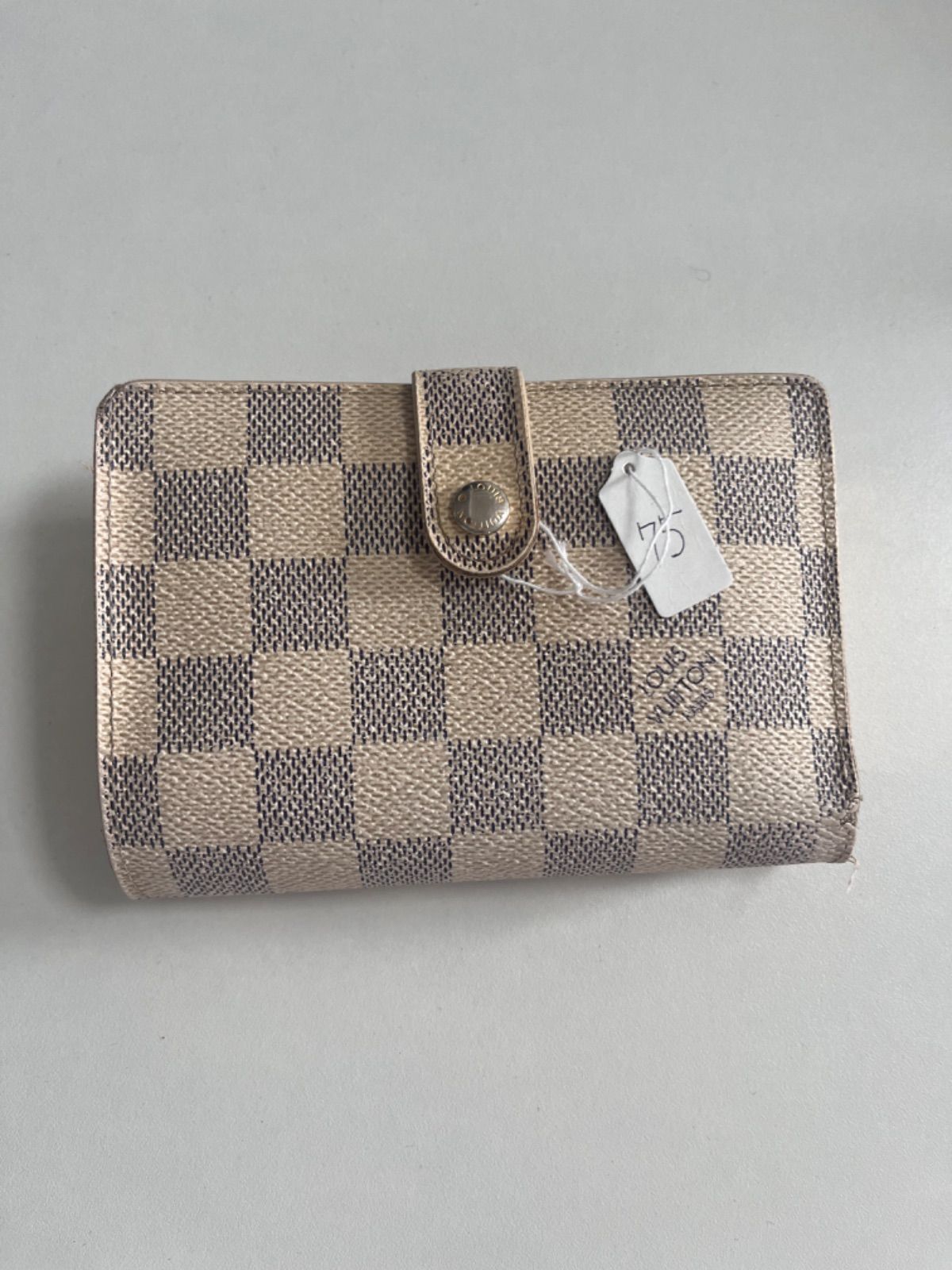 LOUIS VUITTON ルイヴィトン 財布 がま口 ダミエアズール