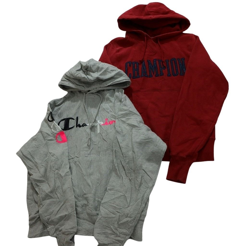 古着卸 チャンピオン Champion リバースウィーブ スウェット 8枚セット メンズ Ｓ カレッジ風 モックネック 古着 NC1036 CAMPINGPARCCENTRAL_COM