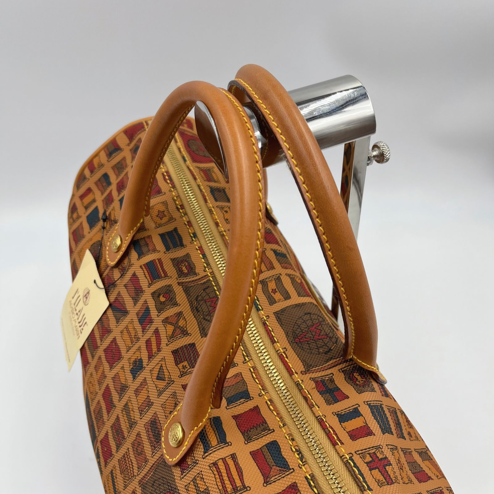 タグ付き美品】 激レア PRIMA CLASSE プリマクラッセ 国旗柄 ボストン  