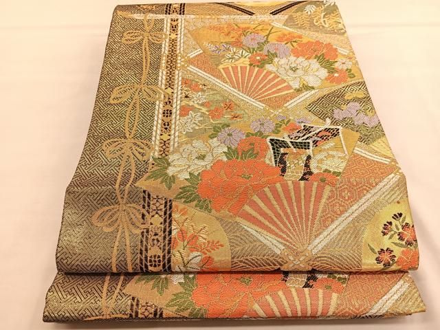 真作/菊洲/扇面車海老図/布袋屋掛軸B-206 真作/菊洲/扇面車海老図/布袋屋掛軸B-206 真作/菊