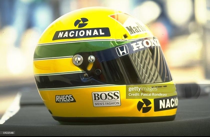 ZoomOn Z189 1/12 アイルトン・セナ ヘルメット (マルボロ デカール