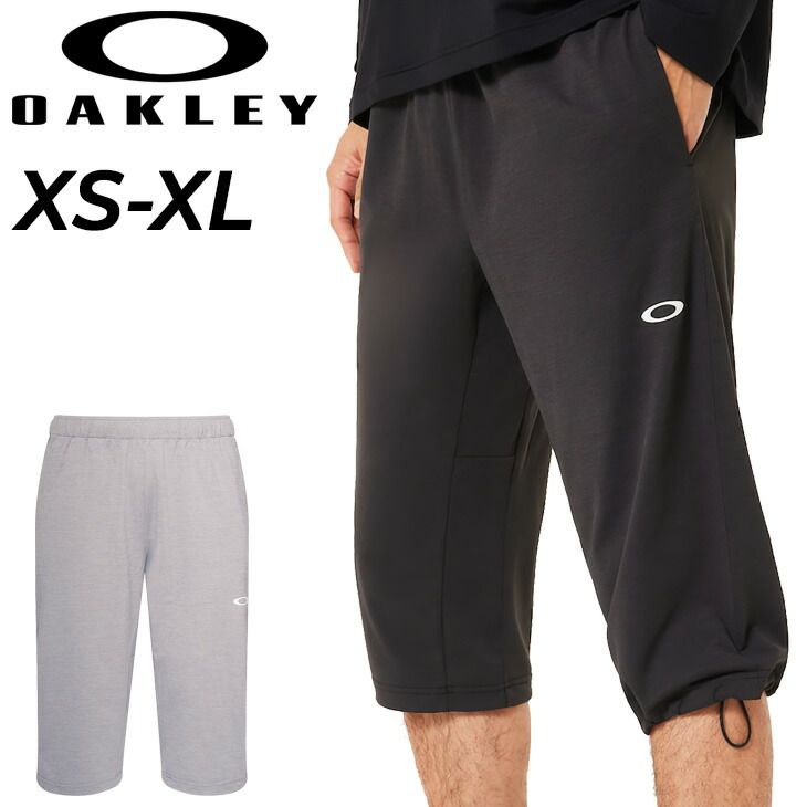 オークリー トレーニングパンツ 7分丈 メンズ OAKLEYEnhance Enhance LT Fleece 3/4 Pants 15.0 クロップドパンツ スポーツウェア 吸汗速乾 ドライ 軽量 男性 ボトムス メンズウェア 春 夏 /FOA407684