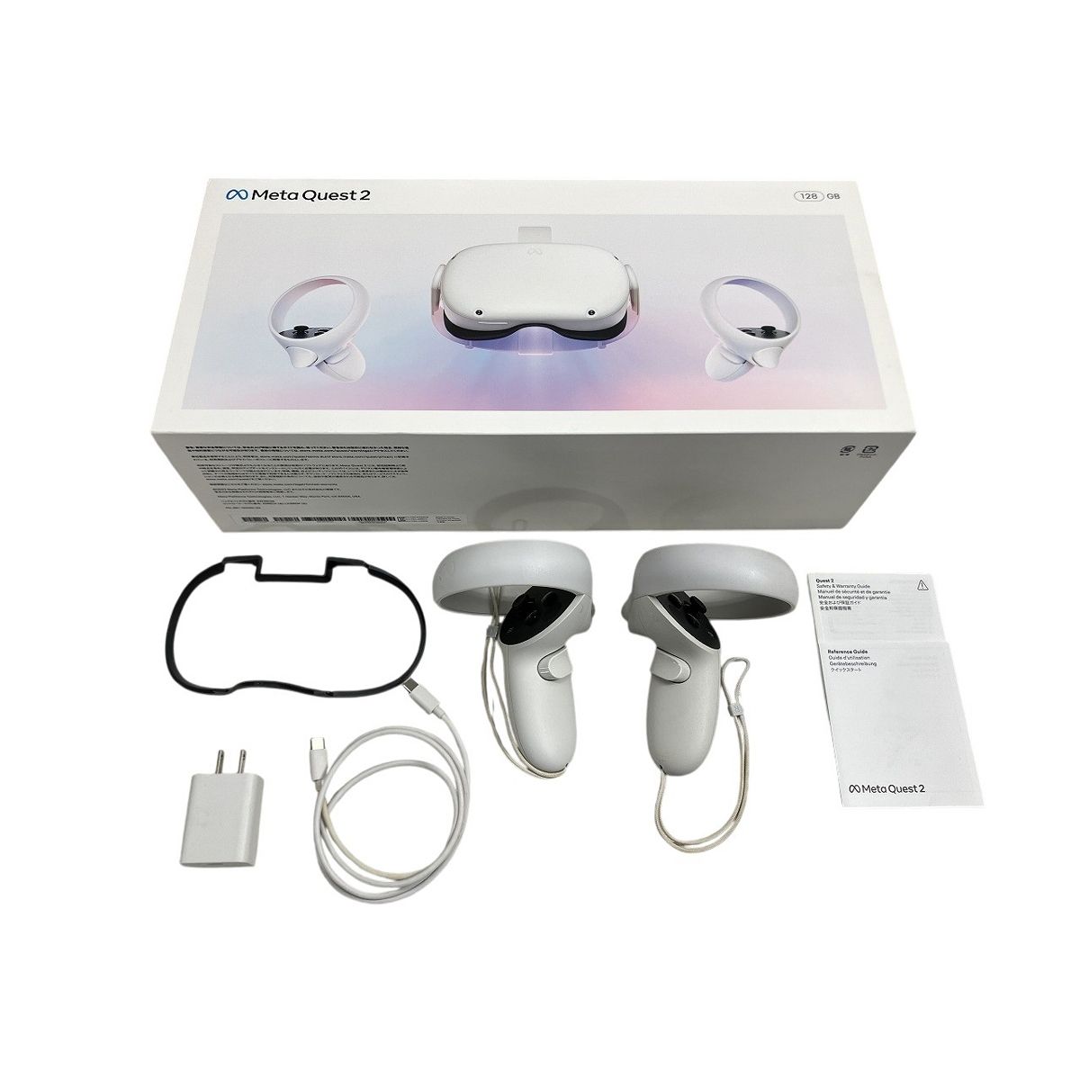 Meta Meta Quest 2 KW49CM オールインワンVRヘッドセット 128GB メタクエスト2 W10513751