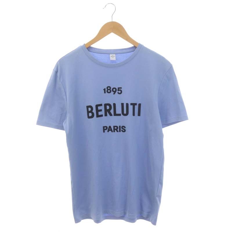 ベルルッティ Berluti エンブロイダリースクリット ロゴ Tシャツ ...