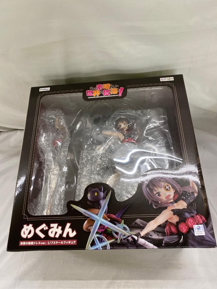 ♪めぐみん 漆黒の薔薇ドレスver. 1/7スケールフィギュア*同梱不可 ♪めぐみん 漆黒の薔薇ドレスver. 1/7スケールフィギュア*同梱不可