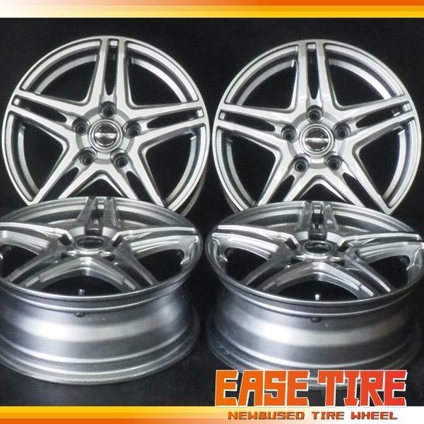 スタッドレス等に ホットスタッフ WAREN 15×6J 43 114.3 5H 4本 80系ノア ヴォクシー セレナ等