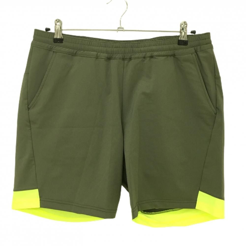 TFW49 スリムフィットパンツ S カーキ⁄イエロー STRETCH HYBRID PANTS