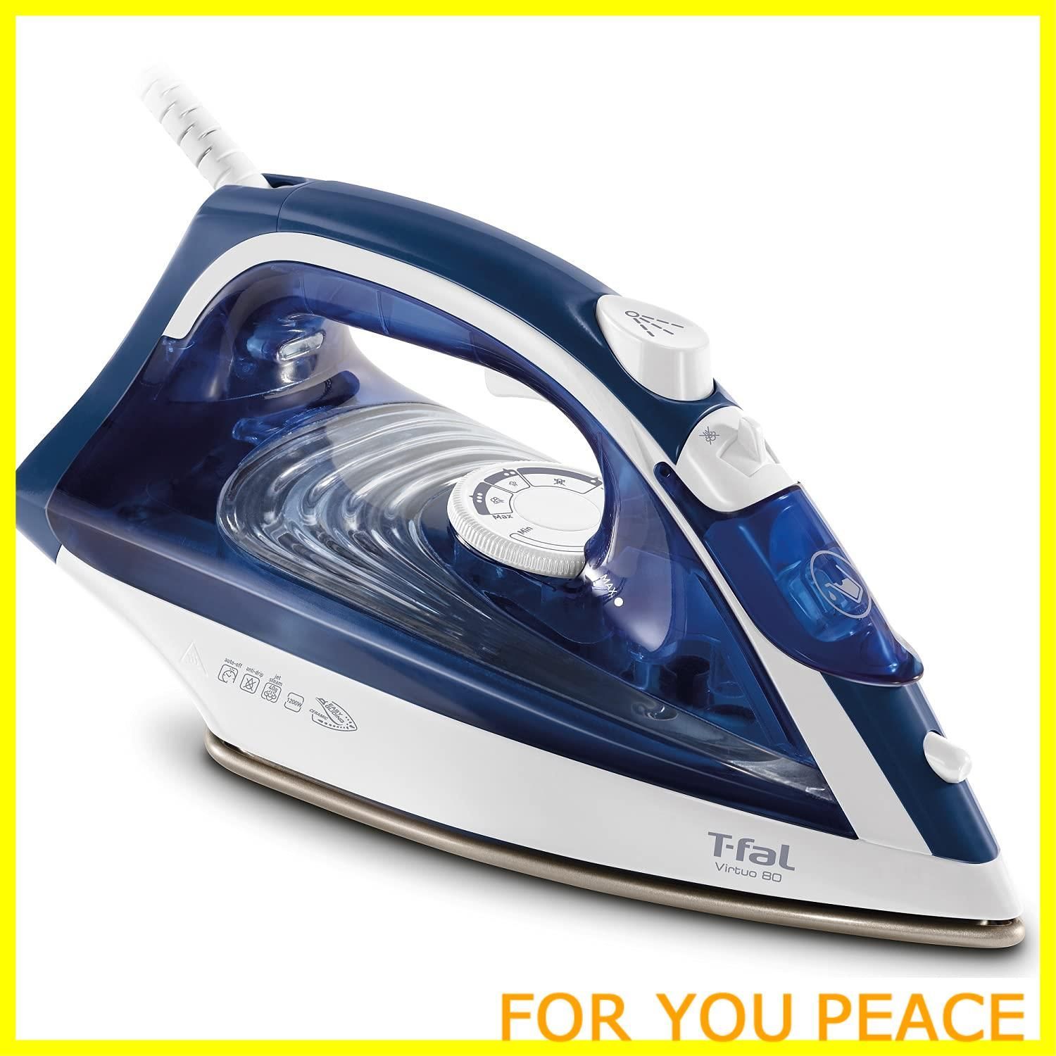 ♡新品・未使用T- falアイロン♡ 予約]スチームアイロン T-FAL ティファール コードつき