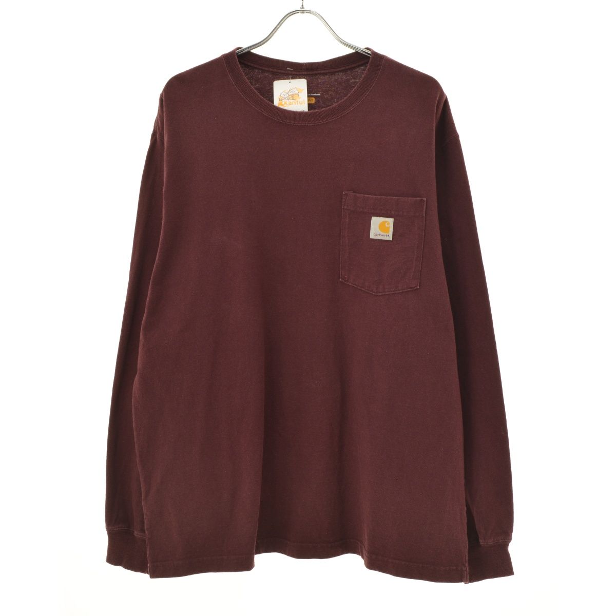 【CARHARTT】K126-PRT ORIGINAL FIT ポケット付長袖Tシャツ