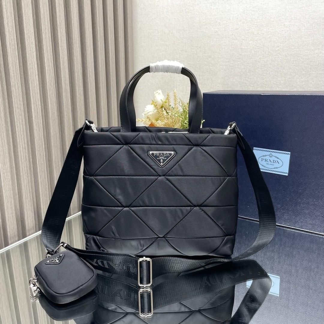 PRADA プラダ パデッド Re-Nylon ショルダーバッグ-WT0輸入