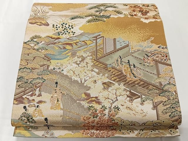 TJAP 光琳好みの和樂な逸品　ますいわ屋　金糸　正絹 TJAP 光琳好みの和樂な逸品 ますいわ屋 金糸 正絹