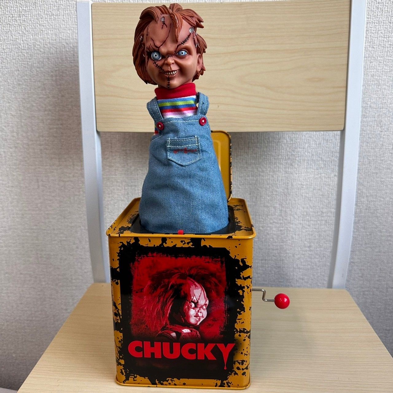 【新品未開封】CHUCKY チャッキー　バースト・ア・ボックス　びっくり箱 新品未開封】CHUCKY チャッキー バースト・ア・ボックス びっくり箱