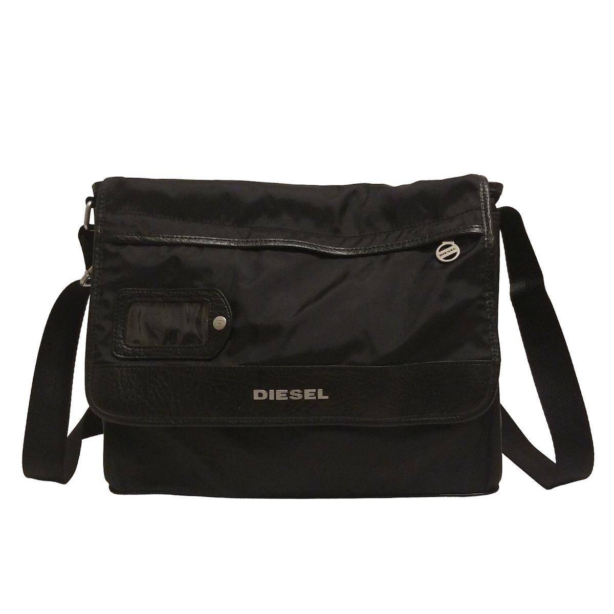 DIESEL(ディーゼル) ショルダーバッグ - 黒 レザー - メルカリ