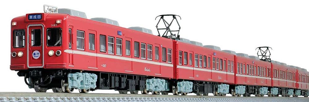 京成3150形（更新車 新赤電色）4両編成セット（動力付き） 【グリーン