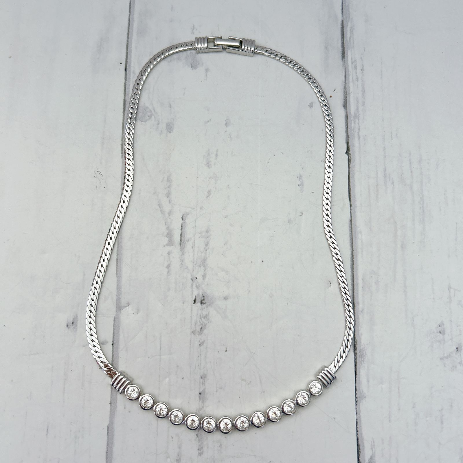 SWAROVSKI スワロフスキー ネックレス チョーカー ダイヤモンド 