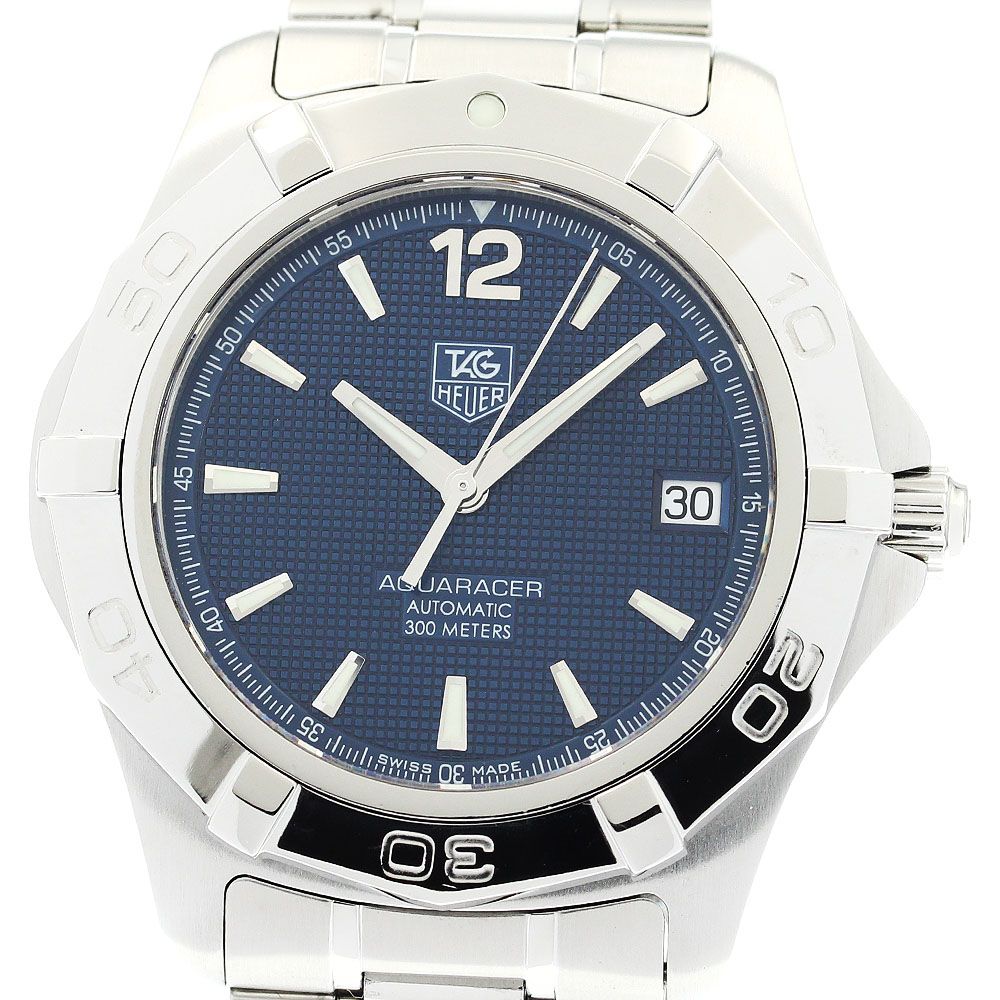 タグホイヤー TAG HEUER WAF2112 アクアレーサー デイト 自動