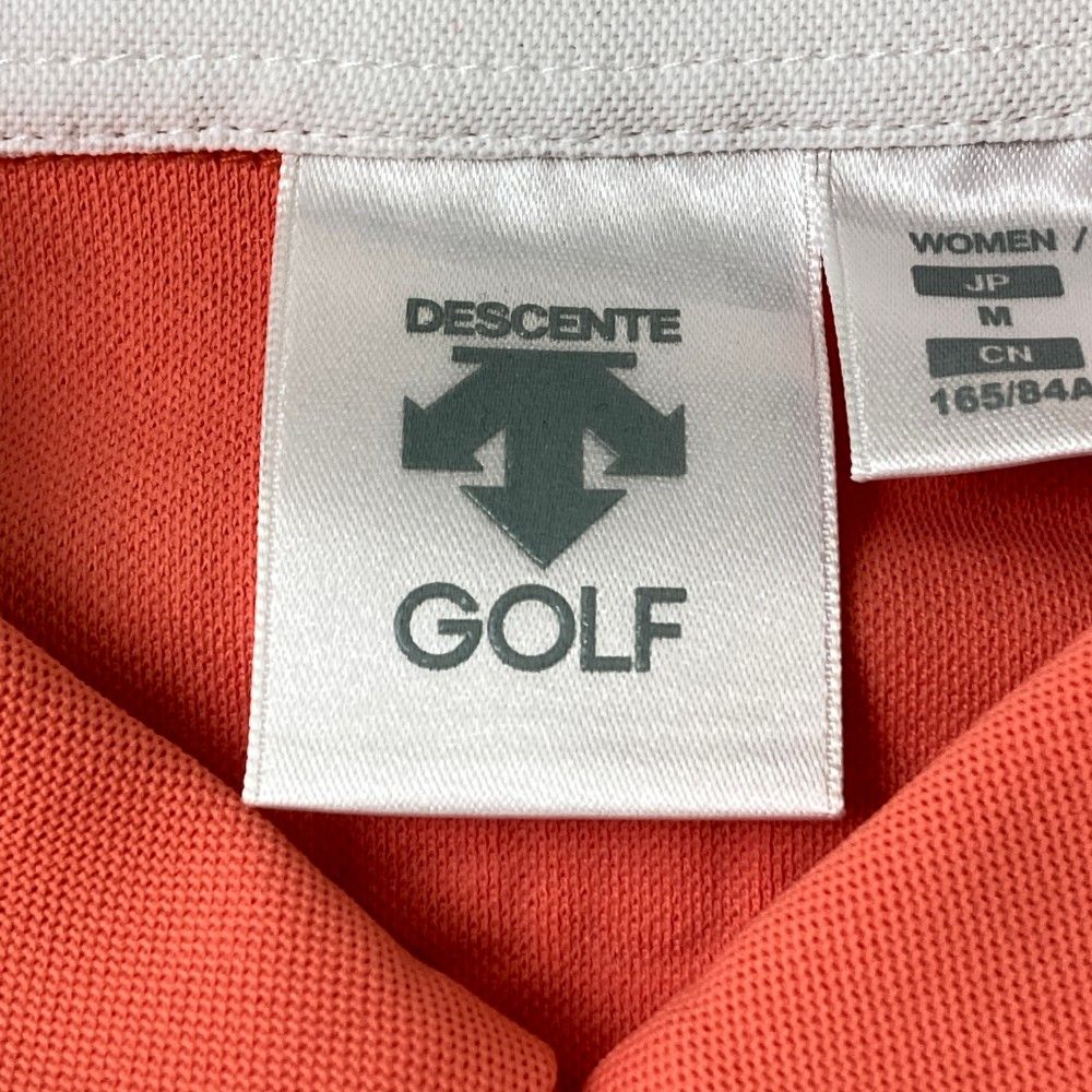 サイズ：M DESCENTE GOLF デサントゴルフ 半袖ポロシャツ