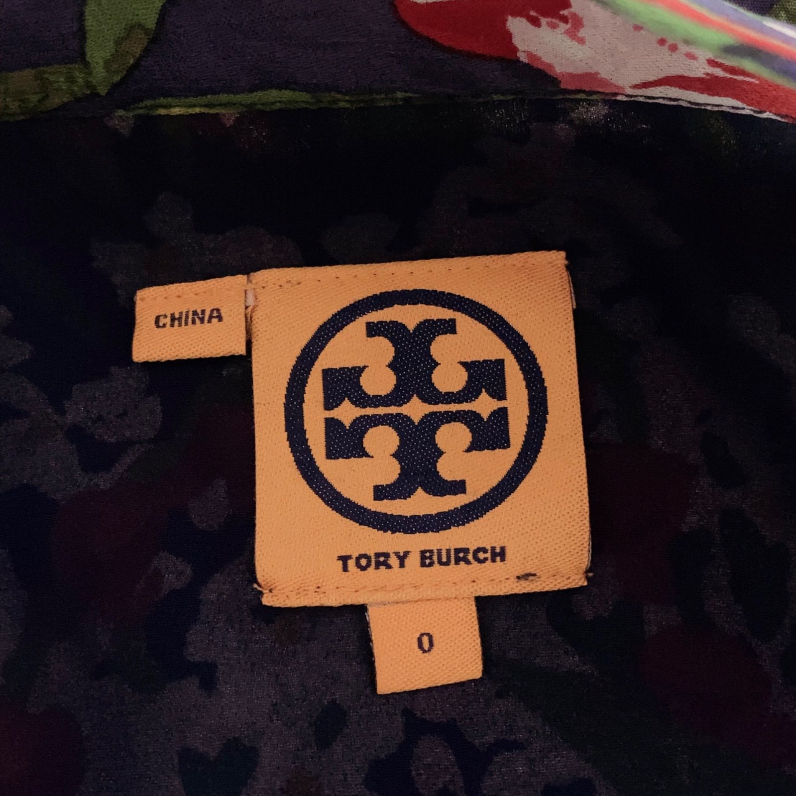 RE173 TORY BURCH トリーバーチ シフォン シルク巻きスカート 膝