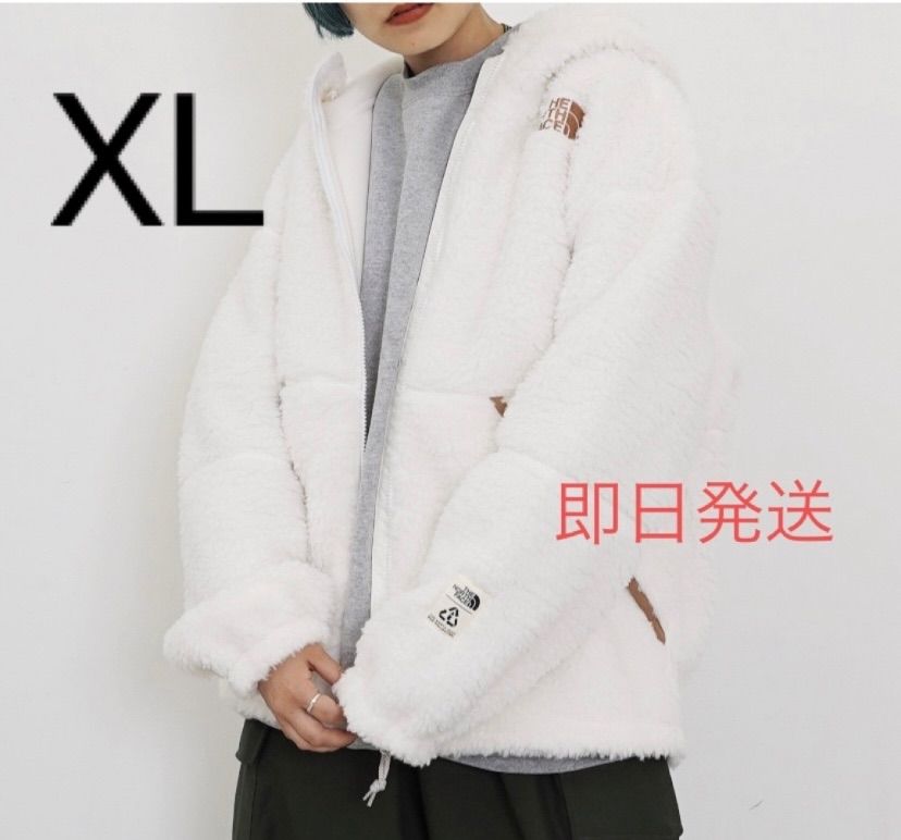 新品タグ付き【XLサイズ】ノースフェイスボアフリースフードジャケット 